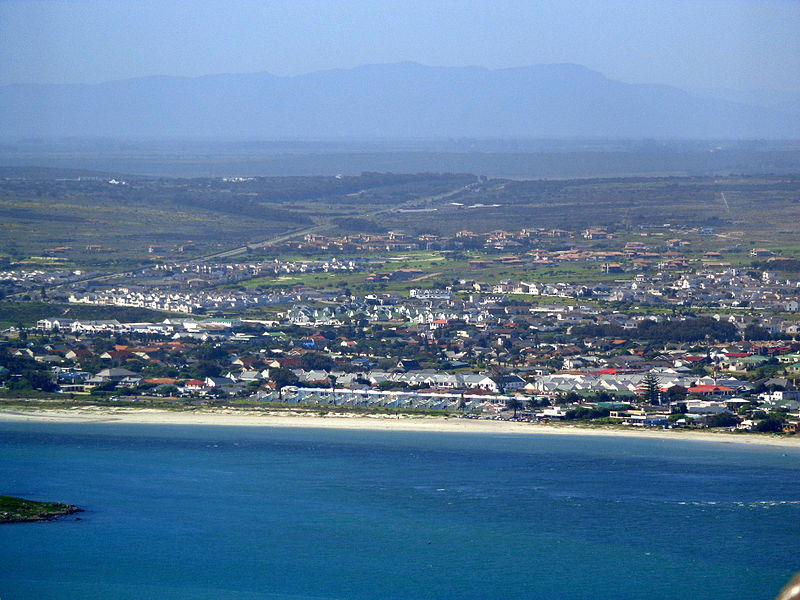 Langebaan as viewed from Postberg, West Coast National Park